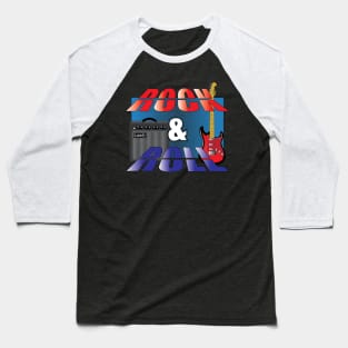Rock & Roll Baseball T-Shirt